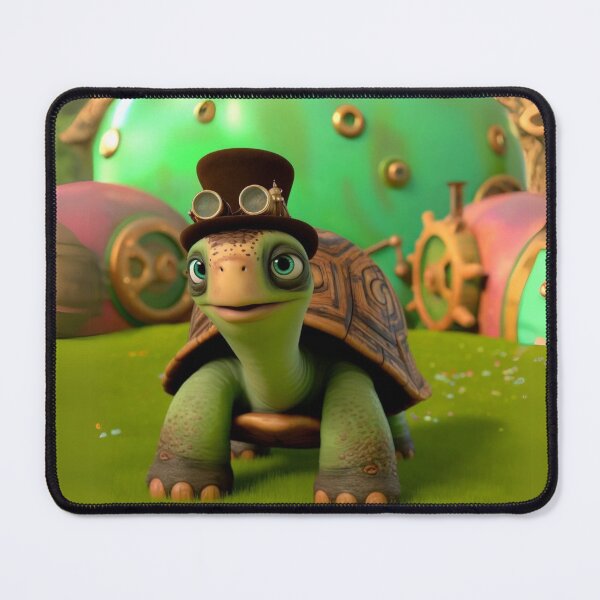 Item preview, Steampunk Aldabra Giant Tortoise with Top Hat designed and sold by Sillytoe.