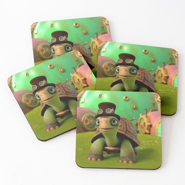 Item preview, Steampunk Aldabra Giant Tortoise with Top Hat designed and sold by Sillytoe.