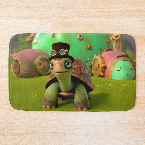 Item preview, Steampunk Aldabra Giant Tortoise with Top Hat designed and sold by Sillytoe.