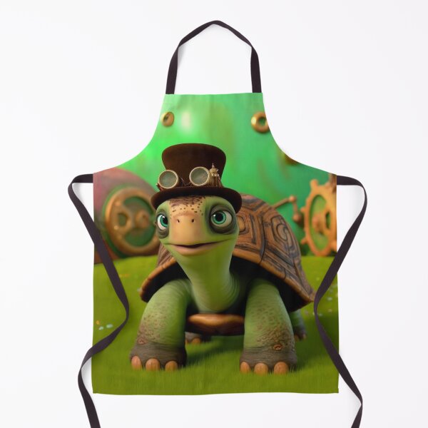 Item preview, Steampunk Aldabra Giant Tortoise with Top Hat designed and sold by Sillytoe.
