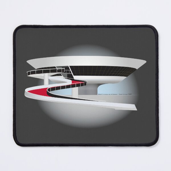 Item preview, Niterói Contemporary Art Museum - Oscar Niemeyer (1996) designed and sold by trapezedevil.