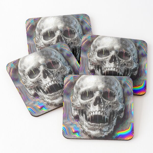 Item preview, Psychedelic Skull designed and sold by HODLapparel.