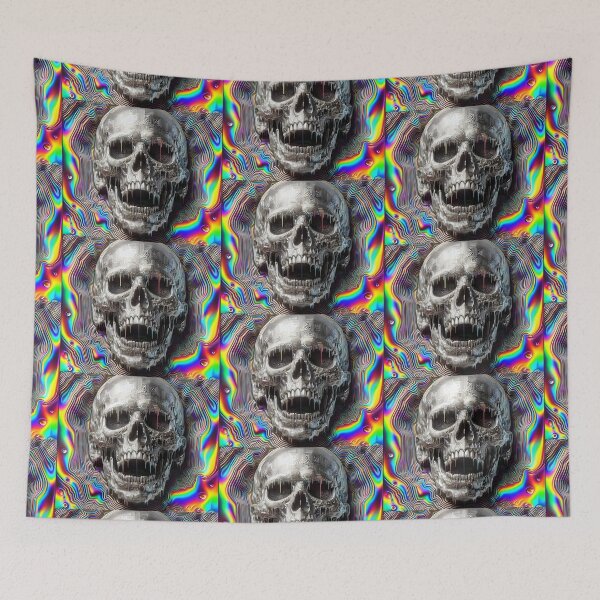 Item preview, Psychedelic Skull designed and sold by HODLapparel.