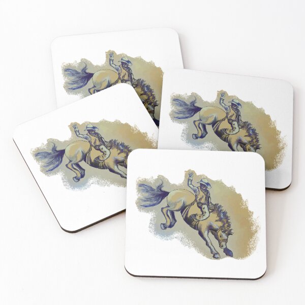 Item preview, bronc rider designed and sold by Salt & Keep.