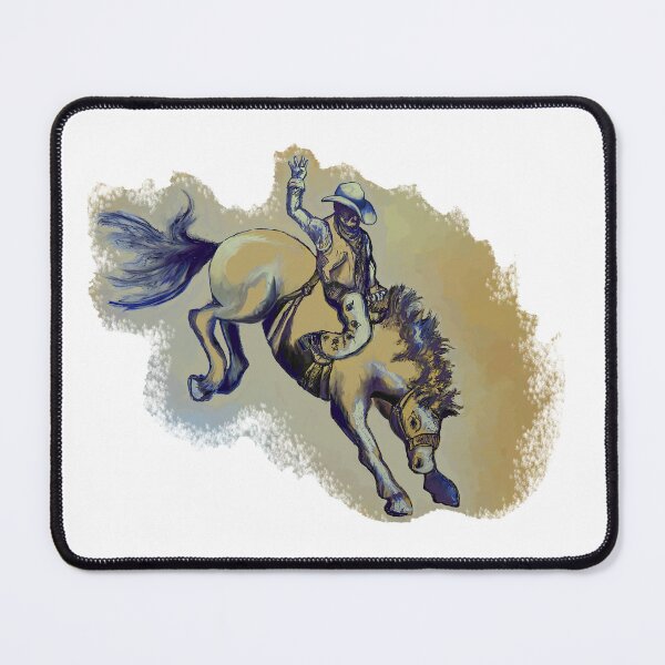 Item preview, bronc rider designed and sold by Salt & Keep.