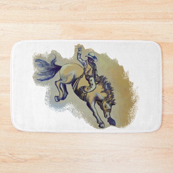 Item preview, bronc rider designed and sold by Salt & Keep.