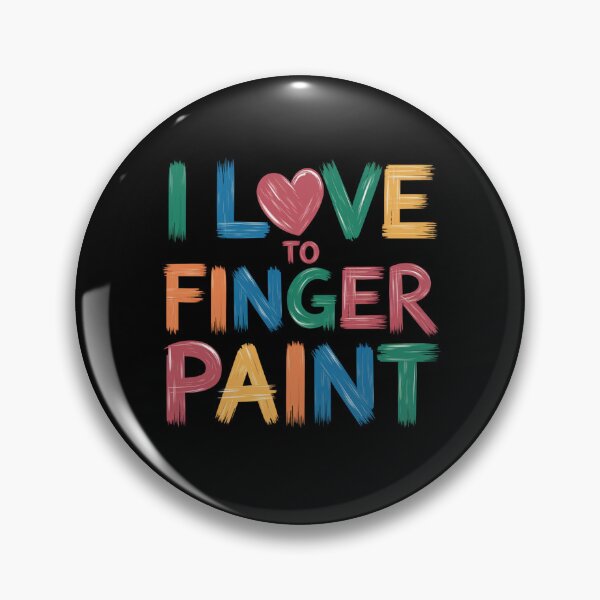 Item preview, I Love To Finger Paint Heart Design designed and sold by Peter Stawicki.