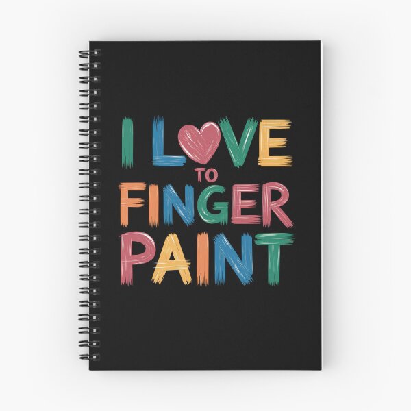 Item preview, I Love To Finger Paint Heart Design designed and sold by Peter Stawicki.