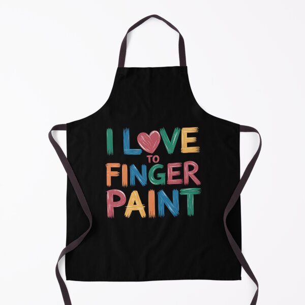 Item preview, I Love To Finger Paint Heart Design designed and sold by Peter Stawicki.