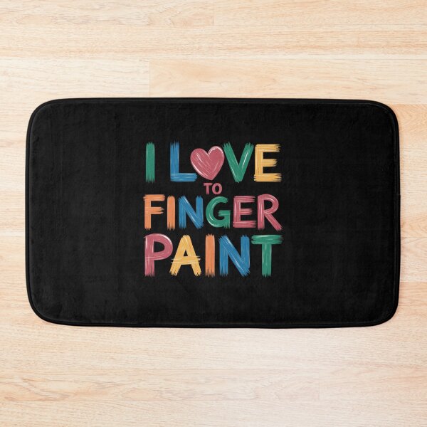 Item preview, I Love To Finger Paint Heart Design designed and sold by Peter Stawicki.