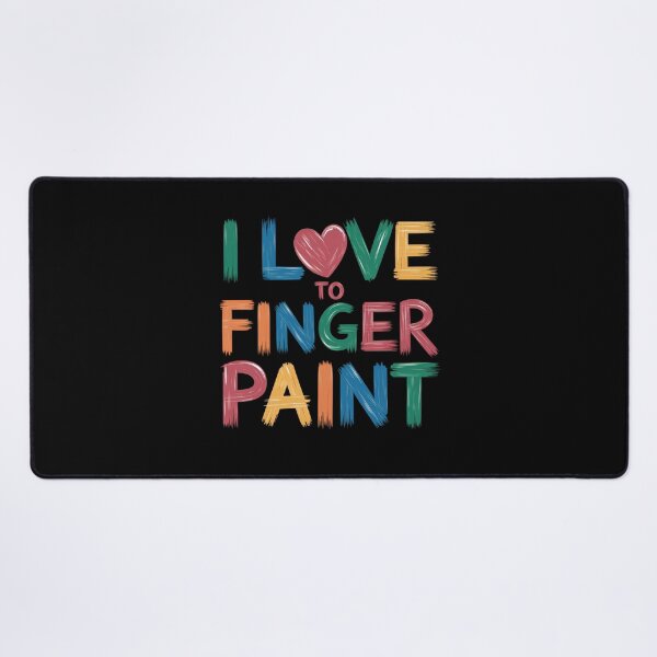 Item preview, I Love To Finger Paint Heart Design designed and sold by Peter Stawicki.