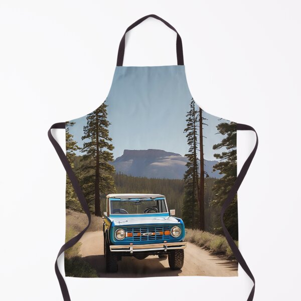 Artikelvorschau, Blauer Ford Bronco Natur entworfen und verkauft von EmeryJH.