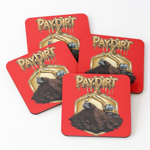 Item preview, Pay dirt graphic design designed and sold by JennyFinns.