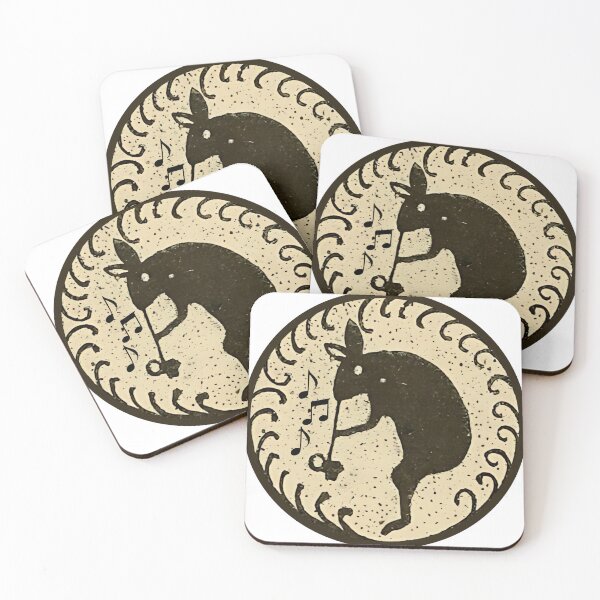 Item preview, The Rabbit Magician Plays Music designed and sold by MAB-Stickers.