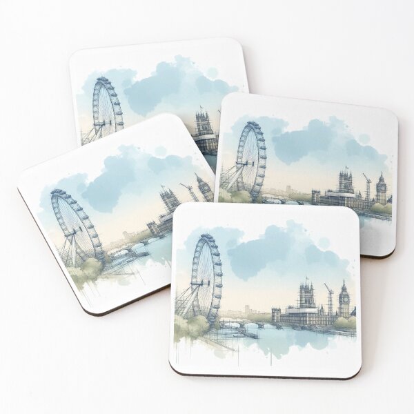 Item preview, London Eye designed and sold by Gentle40Winks.