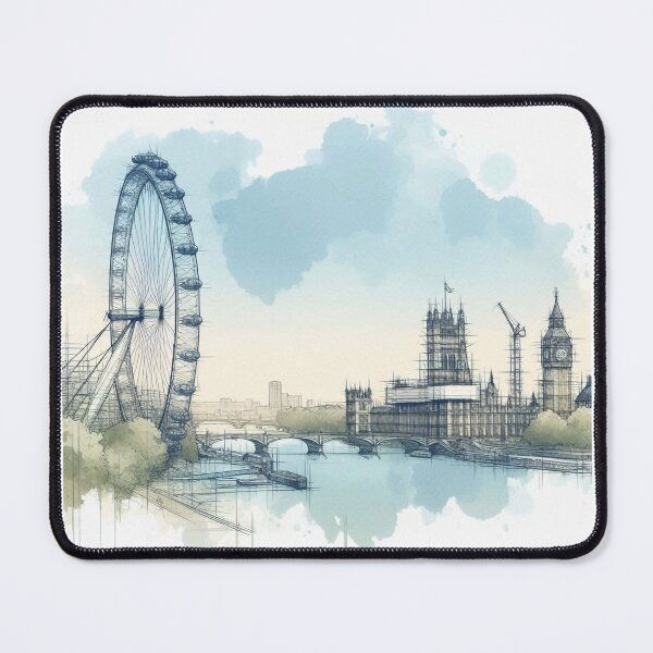 Item preview, London Eye designed and sold by Gentle40Winks.