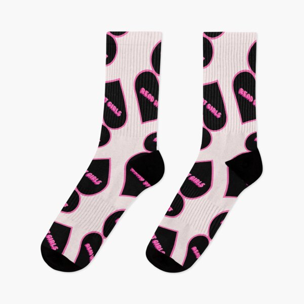Item preview, Hot Girls Read Books Smut - Cute Aesthetic Hot Pink and Black Girly Books Hearts  designed and sold by MatthewViews.