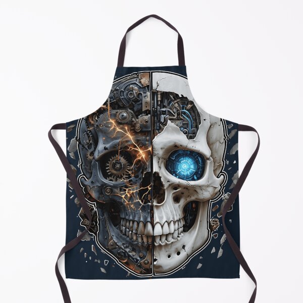 Item preview, Duality of Mechanized Mortality designed and sold by MYTHIC PEEL STICKERS.