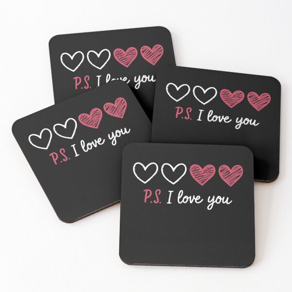 Item preview, PS I Love You Day Valentine's Day Purple Heart Women Men Kid designed and sold by studiopekepeke.