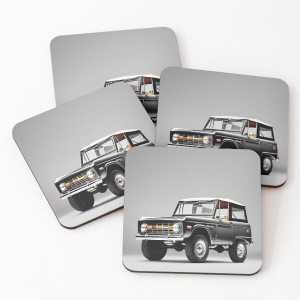 Item preview, Vinatge Black and White Ford Bronco  designed and sold by EmeryJH.