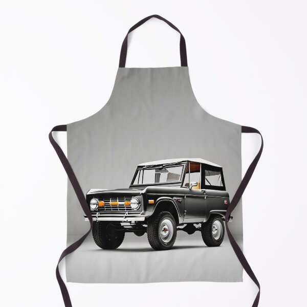 Artikelvorschau, Vintage Ford Bronco in Schwarz und Weiß entworfen und verkauft von EmeryJH.