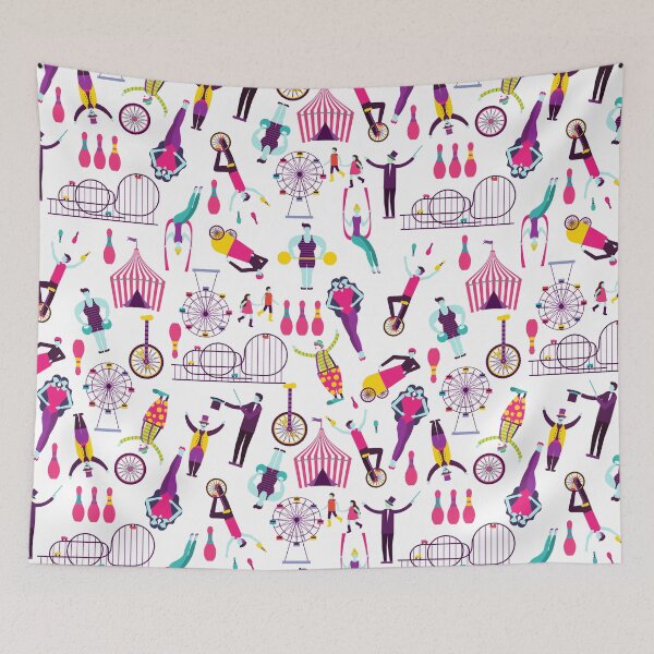 Item preview, carnival circus amusement park side show designed and sold by Gossip Rag.