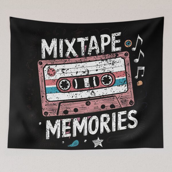 Item preview, Mixtape Memories designed and sold by Caracas-Vintage.