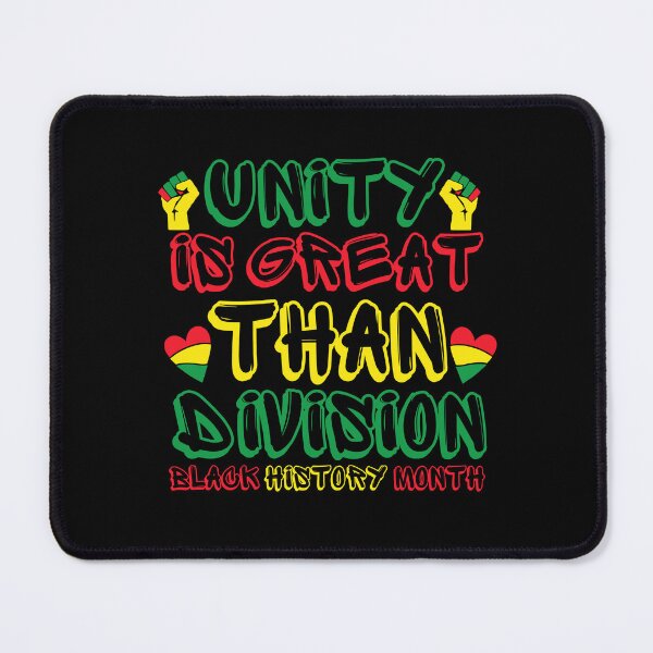 Item preview, unity is great than division black history month designed and sold by lino4king.