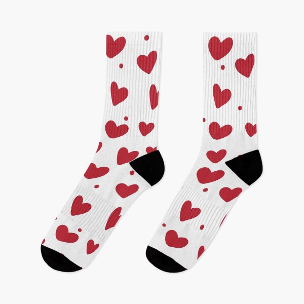 Item preview, red hearts pattern, valentines day designed and sold by helenostore.