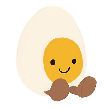 Vorschaubild zum Design Süßes Plüschtier Jellycat mit gekochtem Ei von adriekins