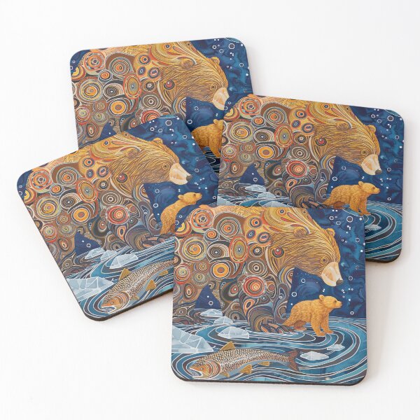Item preview, Gone Fishing: Kodiak Bears designed and sold by dawnleblanc55.