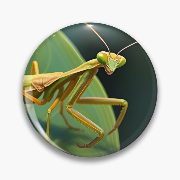 Item preview, Praying Mantis Oil Painting Style Wildlife Conservation designed and sold by kakarikihill.