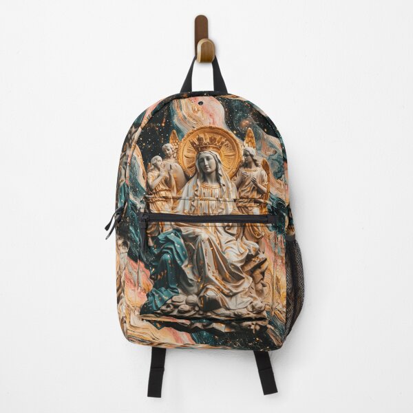 Item preview, Madonna Queen of Heaven | Catholic Art with Angels designed and sold by Nicholas Panek.