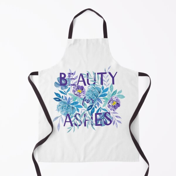 Item preview, Beauty for Ashes Blue Purple Watercolor Handlettering designed and sold by StacySepulvado.