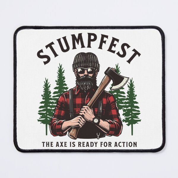 Item preview, The Axe Is Ready For Action Stumpfest designed and sold by HosvPrint .s.