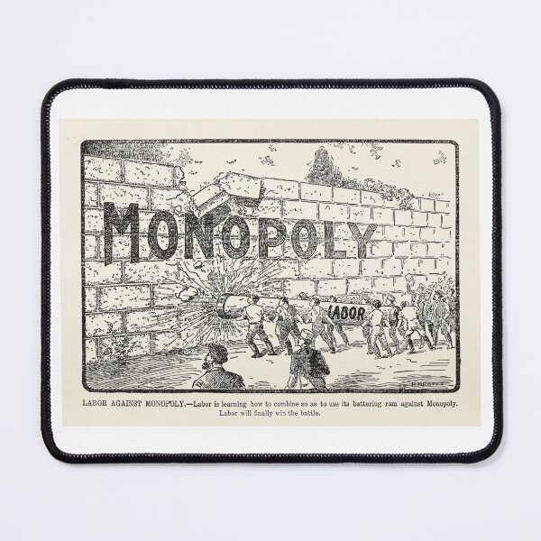 Item preview, Working Class Labor Demolishes Monopoly designed and sold by MAB-Stickers.