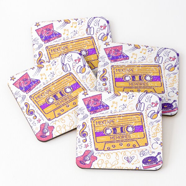 Item preview, Doodle Cassette Mixtape Memories designed and sold by Caracas-Vintage.