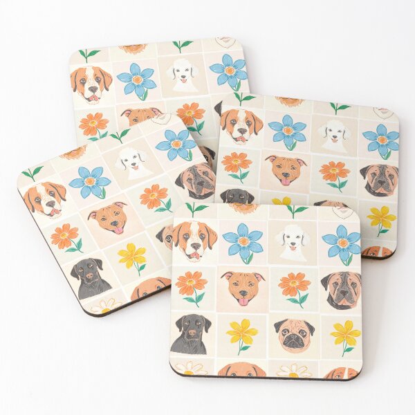 Item preview, Pups & Petals designed and sold by TheBusyBeez.