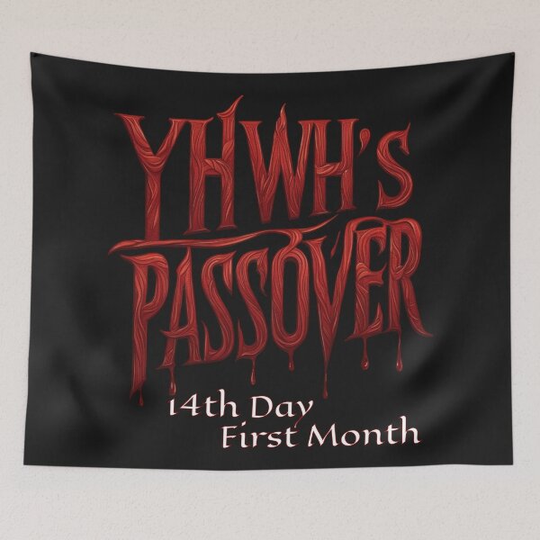 Item preview, YHWH'S Passover graphic design designed and sold by JennyFinns.