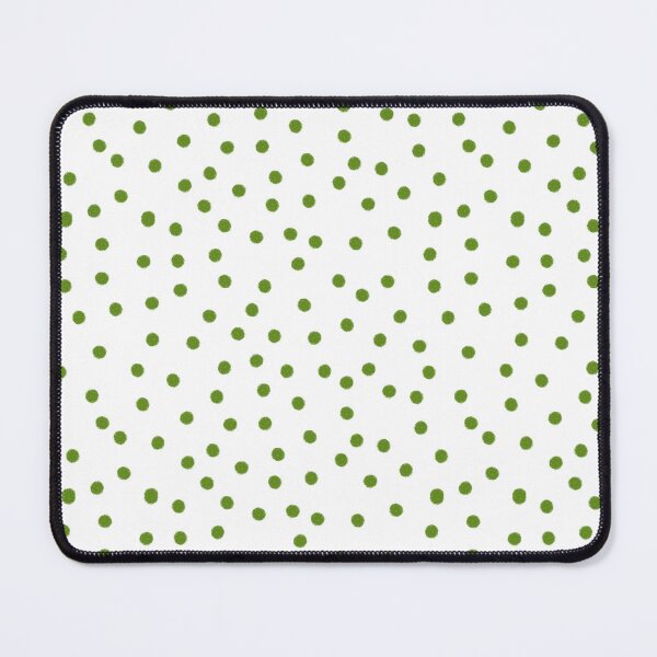 Item preview, green polka dots with white designed and sold by Mgcn.