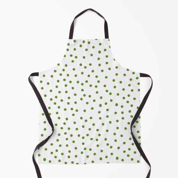 Item preview, green polka dots with white designed and sold by Mgcn.