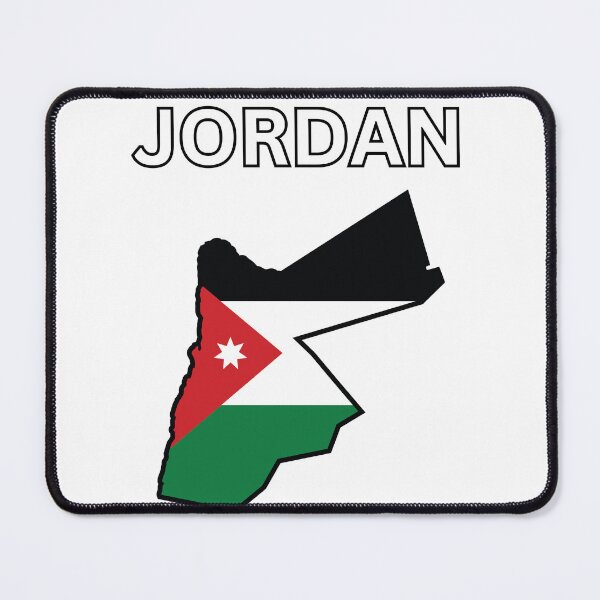 Item preview, Jordan Flag Map designed and sold by atomstartup.