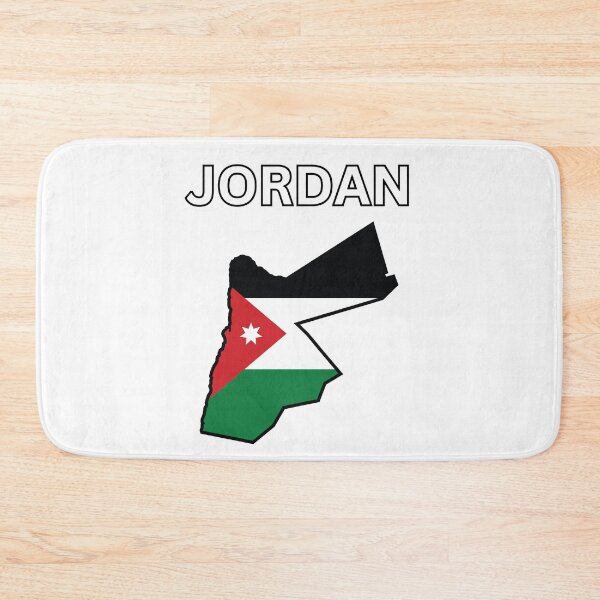 Item preview, Jordan Flag Map designed and sold by atomstartup.