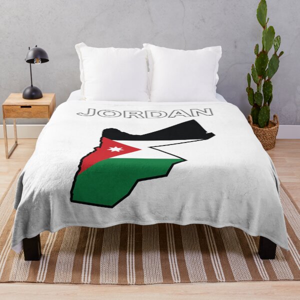 Item preview, Jordan Flag Map designed and sold by atomstartup.