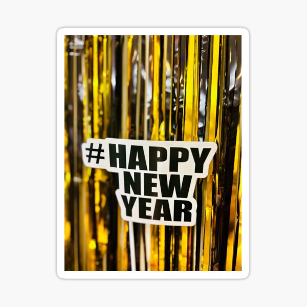 Item preview, Happy New Year: Sparkle into the Future! designed and sold by NatsVision.