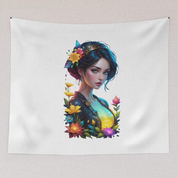 Item preview, Woman wildflower  designed and sold by Gerasol.