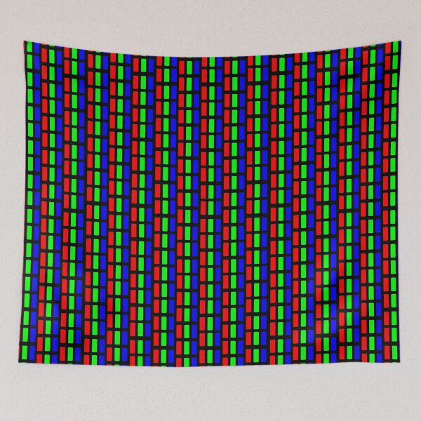 Item preview, Retro CRT Pixel Pattern Graphic (supersize) designed and sold by DontGiveaShirt.