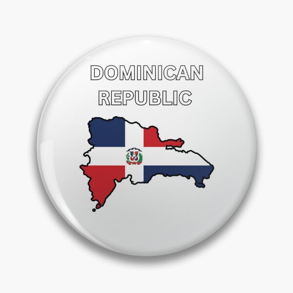 Item preview, Dominican Republic Flag Map designed and sold by atomstartup.