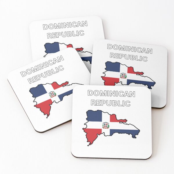 Item preview, Dominican Republic Flag Map designed and sold by atomstartup.