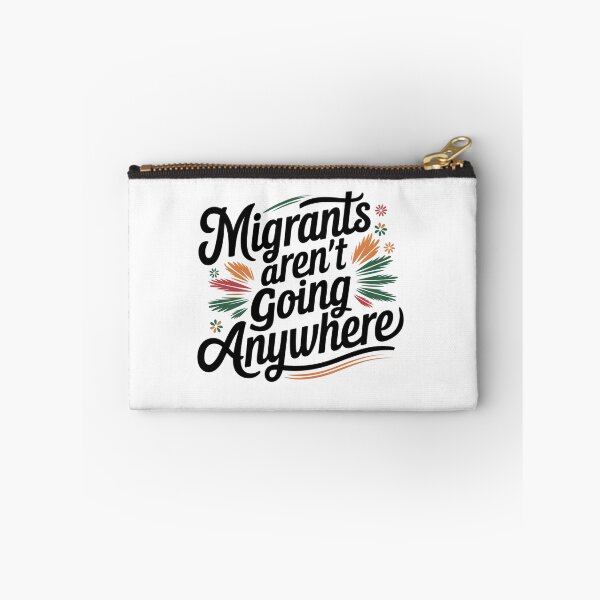 Item preview, Migrants Aren't Going Anywhere Leaf Design designed and sold by Peter Stawicki.